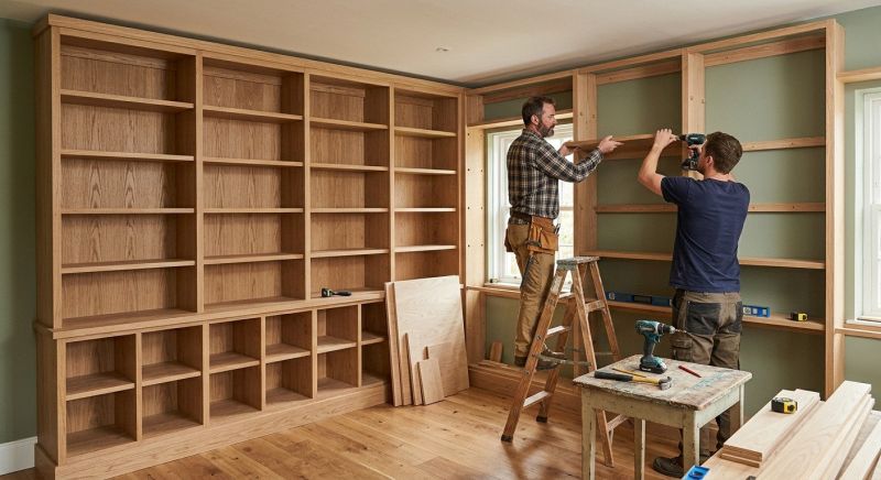Bookcase Installation in Charlotte, NC