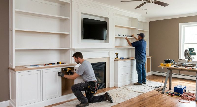 Built In Shelving Service in Raleigh, NC