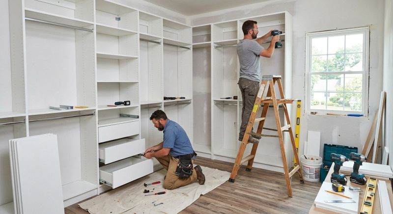 Closet Shelving Installation in Charlotte, NC