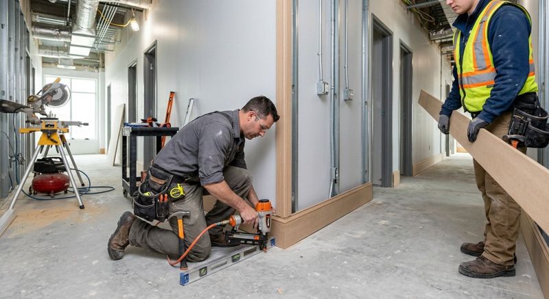 Commercial Trim Installation in Wilmington, NC