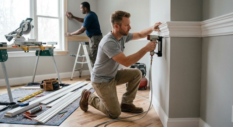 Custom Wood Trim Installation in Wilmington, NC