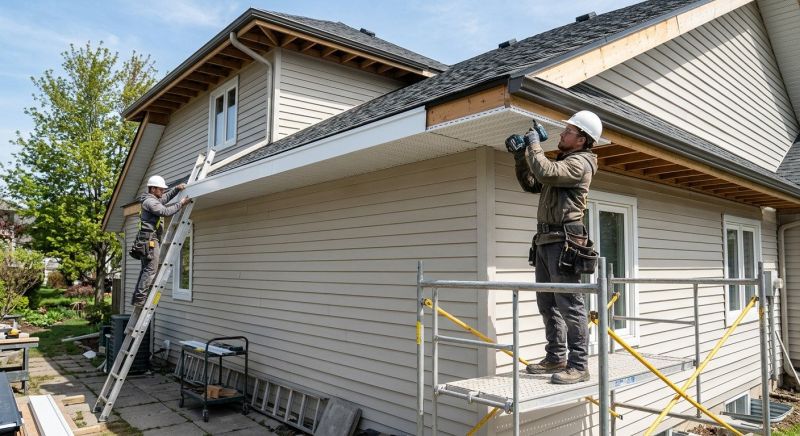 Eaves Installation in Wilmington, NC