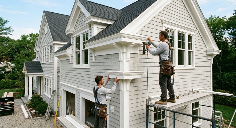 Exterior Millwork Installation in Alpharetta, GA