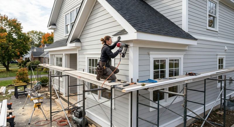 Exterior Trim Carpentry in Conroe, TX