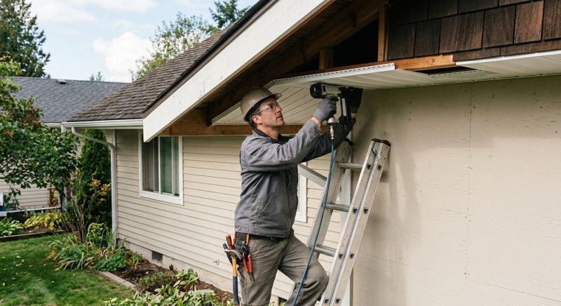 Gable Vent Installation in Overland Park, KS