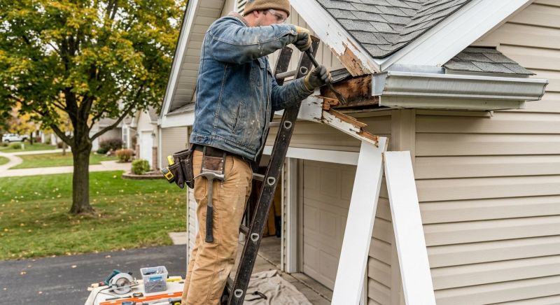 Garage Fascia Repair in Wilmington, NC