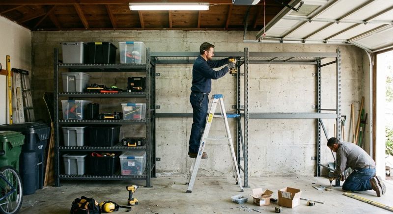 Garage Shelves Installation in Montgomery County, MD