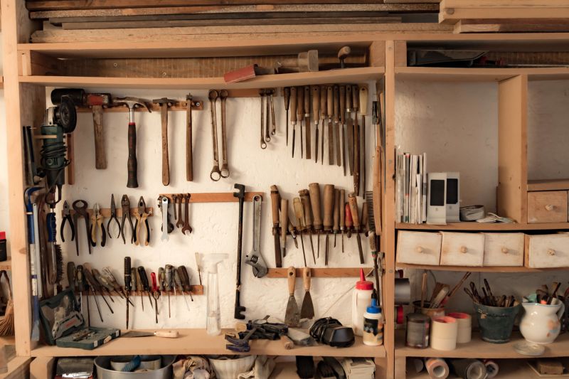 Garage Tool Rack Installation in Bethesda, MD