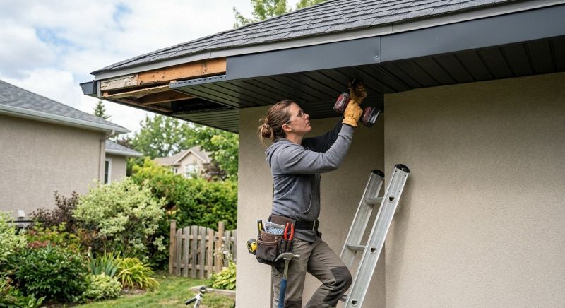 Metal Soffit Repair in Alpharetta, GA