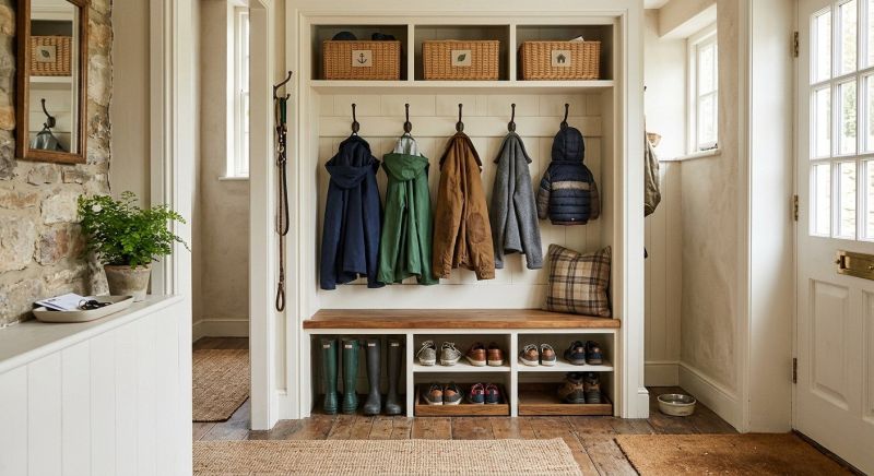 Mudroom Closet Installation in Charlotte, NC