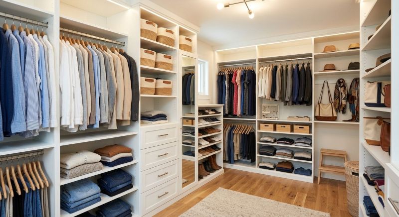 Walk In Closet Installation in Raleigh, NC