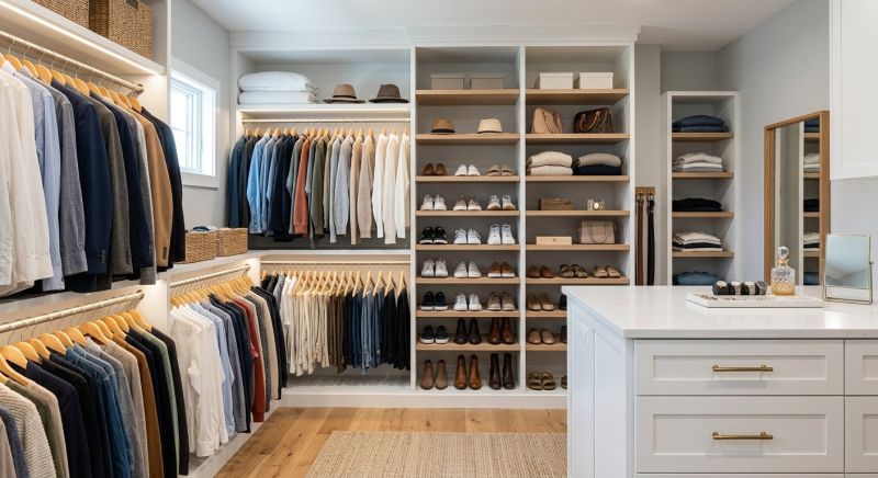 Walk In Closet Remodeling in Raleigh, NC
