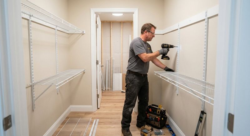 Wire Rack Installation in Raleigh, NC