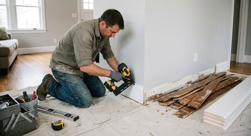Baseboards Replacement in Wilmington, NC