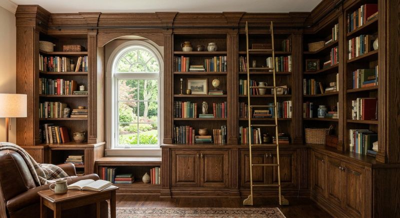 Bookcase Construction in Raleigh, NC