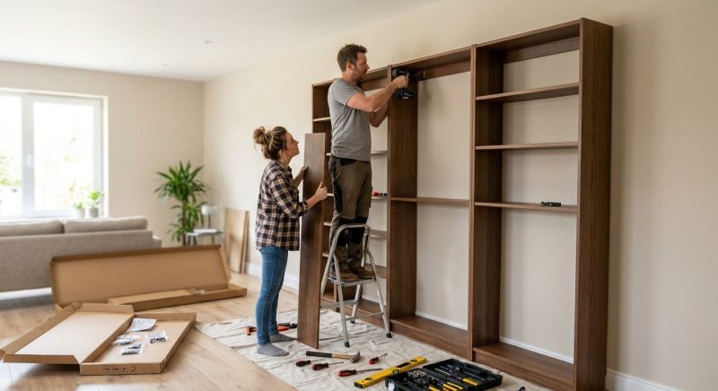 Bookcase Construction in Raleigh, NC
