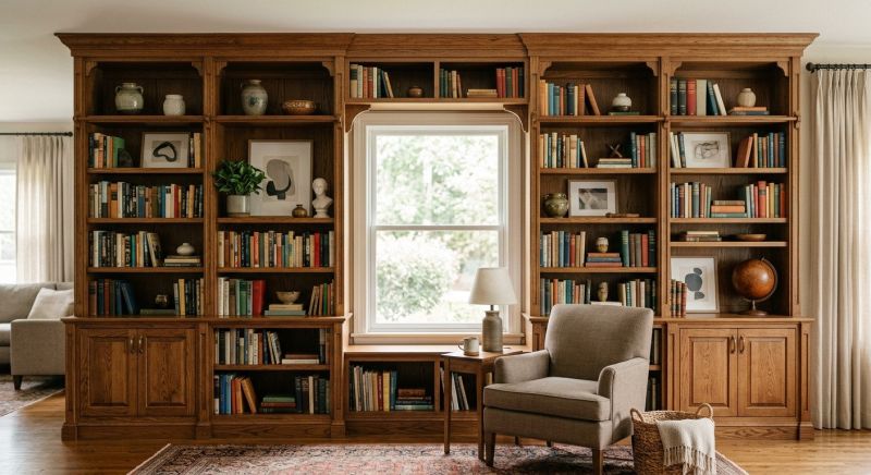 Bookcase Installation in Charlotte, NC