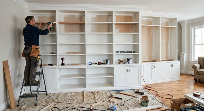 Bookcase Installation in Charlotte, NC