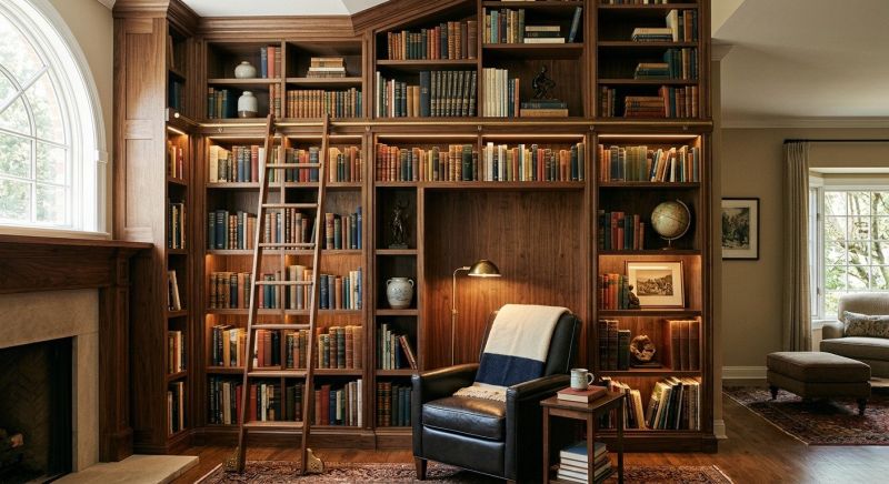 Bookshelves Installation in Raleigh, NC