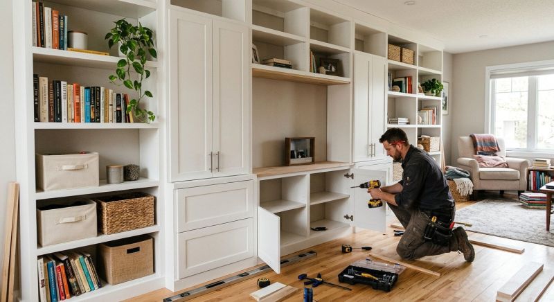 Built In Furniture Construction in Raleigh, NC