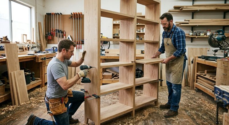 Built In Furniture Construction in Raleigh, NC