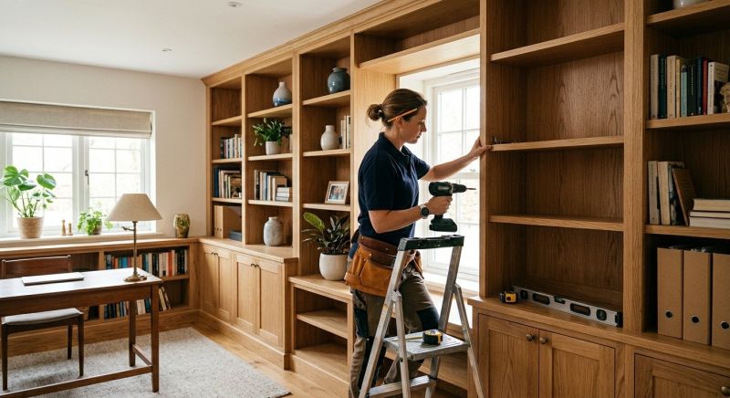 Built In Shelving Service in Raleigh, NC
