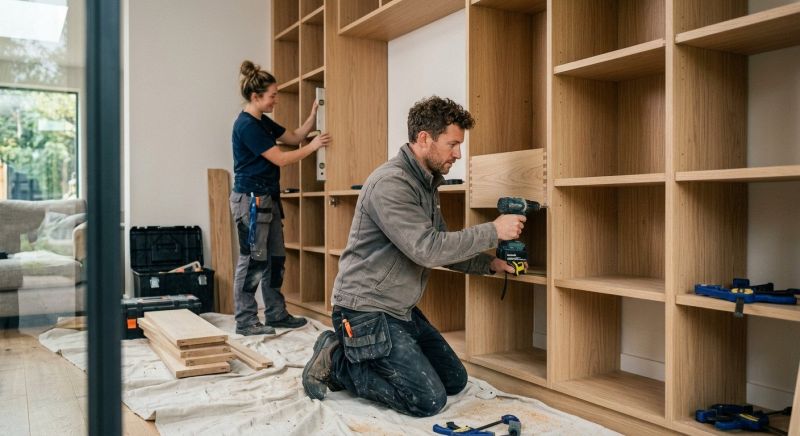 Built In Shelving Service in Charlotte, NC