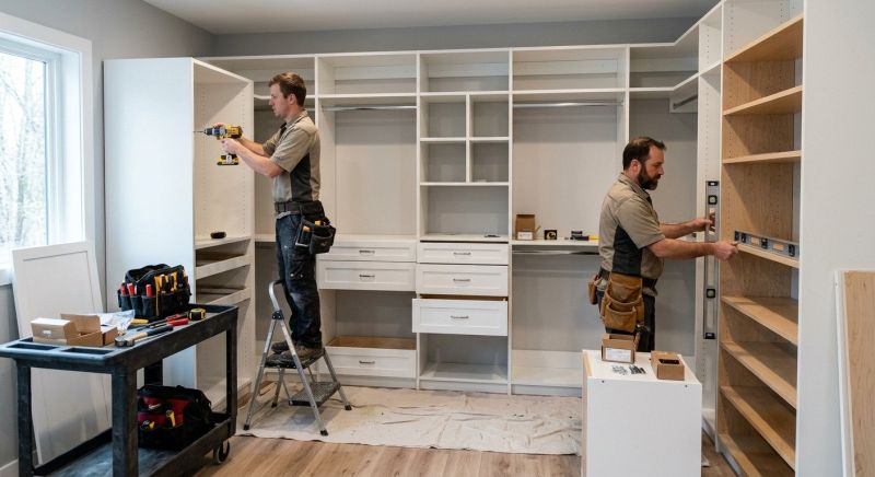 Closet Installation in Raleigh, NC