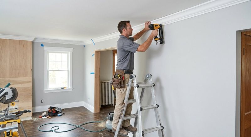 Crown Molding Installation in Kansas City, KS