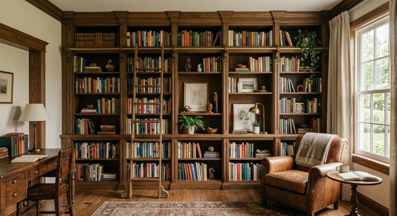 Custom Bookshelves Service in Charlotte, NC