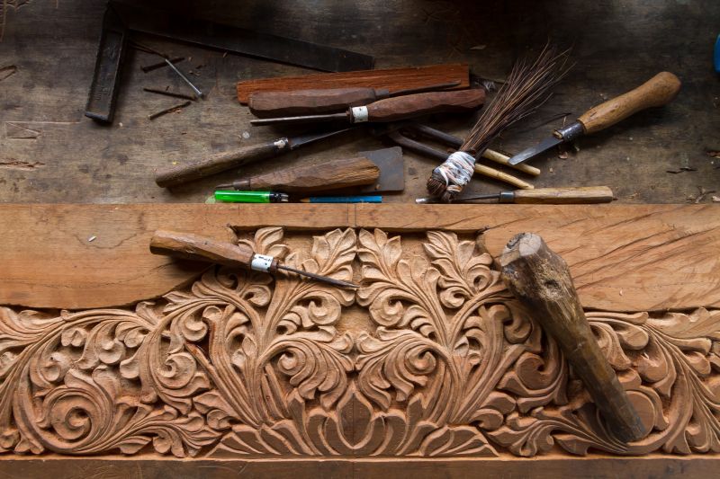 Intricate Wood Inlays