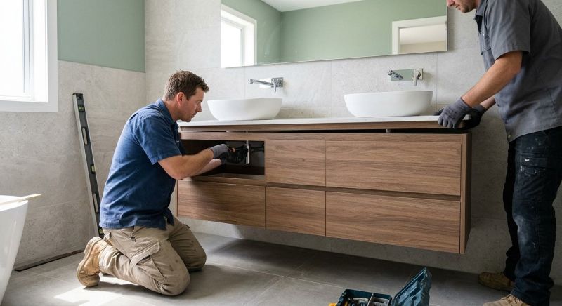 Custom Vanity Installation in Indianapolis, IN