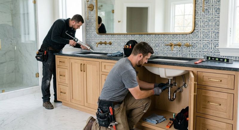 Custom Vanity Installation in Indianapolis, IN