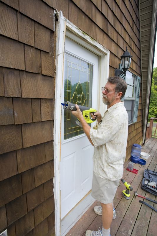 Exterior Door Trim Repair in Overland Park, KS