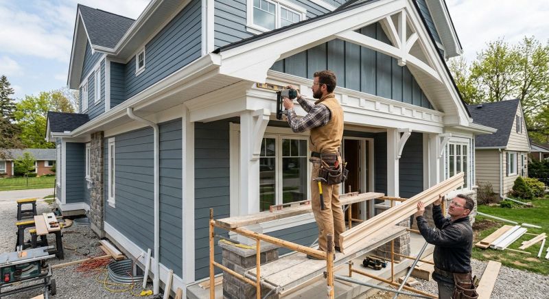 Exterior Millwork Installation in Conroe, TX