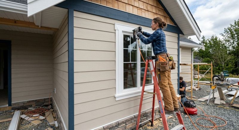 Exterior Trim Work in Alpharetta, GA