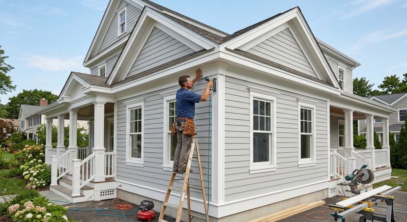 Exterior Trim Work in Alpharetta, GA