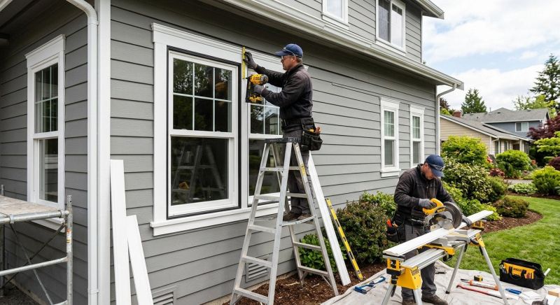 Exterior Trim Work in Alpharetta, GA