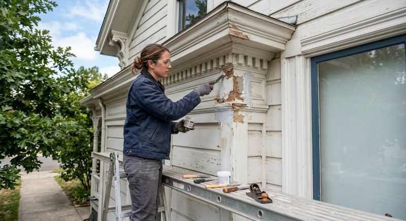 Exterior Window Molding Repair in Kansas City, KS