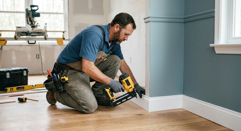 Floor Trim Installation in Kansas City, KS