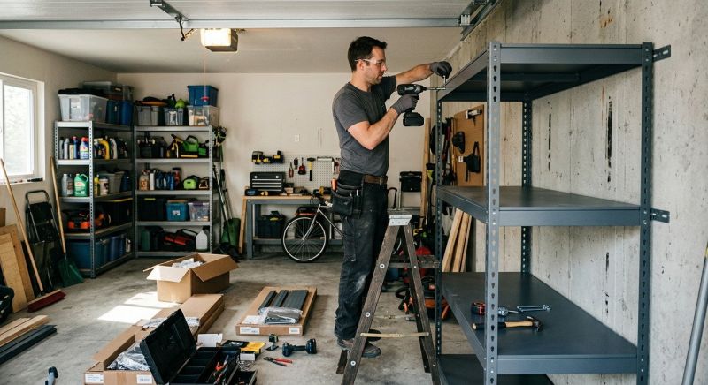 Garage Shelves Installation in Raleigh, NC