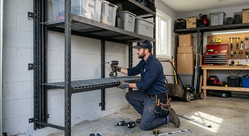 Garage Shelves Installation in Montgomery County, MD