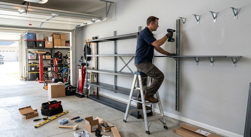 Garage Shelves Installation in Charlotte, NC