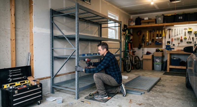 Garage Shelves Installation in Fairfax, VA