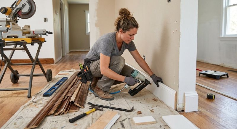 House Molding Installation in Kansas City, KS