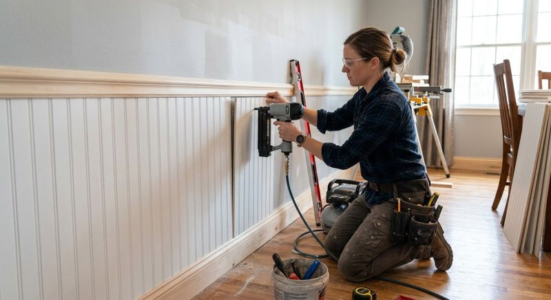 Interior Cladding Installation in Wilmington, NC