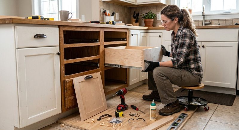 Kitchen Drawer Installation in Cincinnati, OH