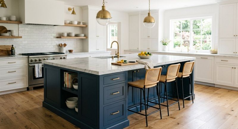 Kitchen Island Installation in Indianapolis, IN