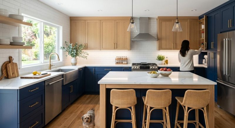 Kitchen Island Installation in Cincinnati, OH