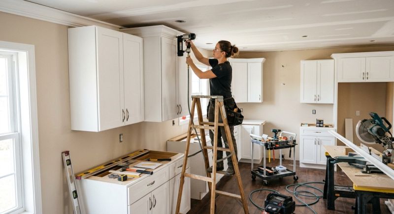 Kitchen Molding Installation in Kansas City, KS